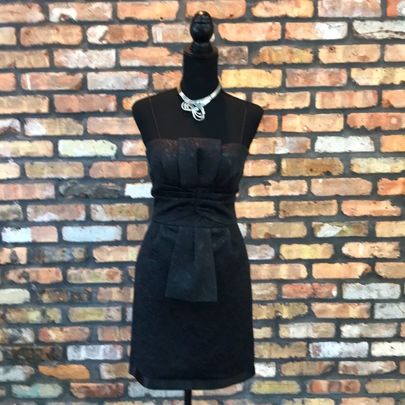 BCBG Dresses & Skirts - BCBG Black Sparkly Cocktail Dress - Size 2